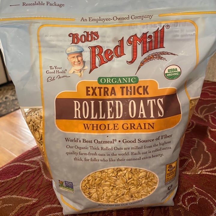 photo of Bob's Red Mill Organic Extra Thick Rolled Oats shared by @fsidhu on  08 Sep 2020 - review