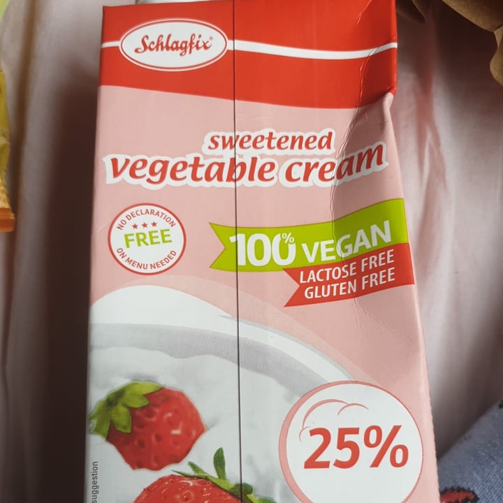 photo of Schagflix Vegetable Cream  shared by @theveganwitch on  04 Aug 2021 - review