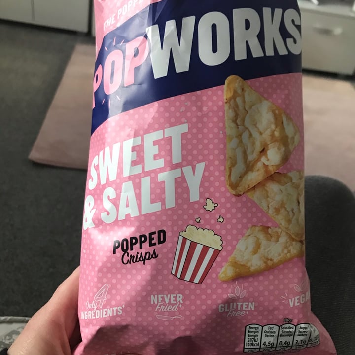 photo of Pop works Pop works, Sweet And Salty Pop Crisps shared by @kestralkins on  12 Apr 2021 - review