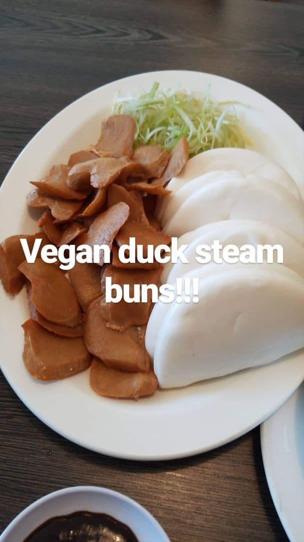 Photo of the dish “Vegan duck steam buns”