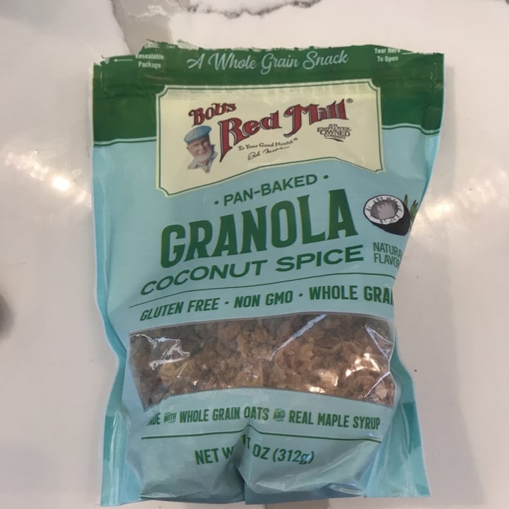 review photo of Bob's Red Mill Granola coconut spice shared by @oylerhome on 04 Apr 2020 - review