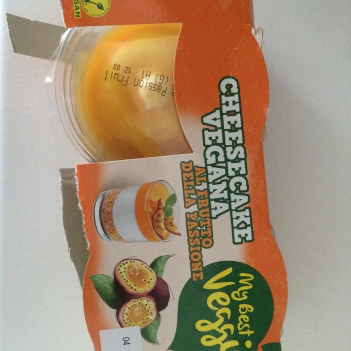 photo of My Best Veggie Cheesecake vegana al melograno shared by @ant-veg on  06 Jun 2020 - review