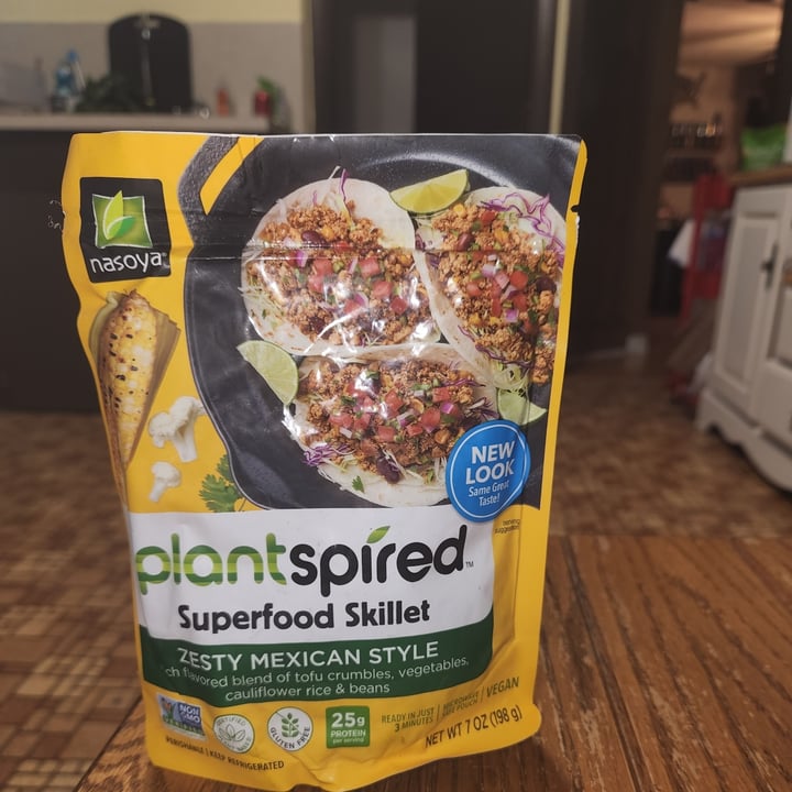 photo of Nasoya Plantspired superfood skillet zesty Mexican style shared by @vmaywormp on  24 May 2022 - review