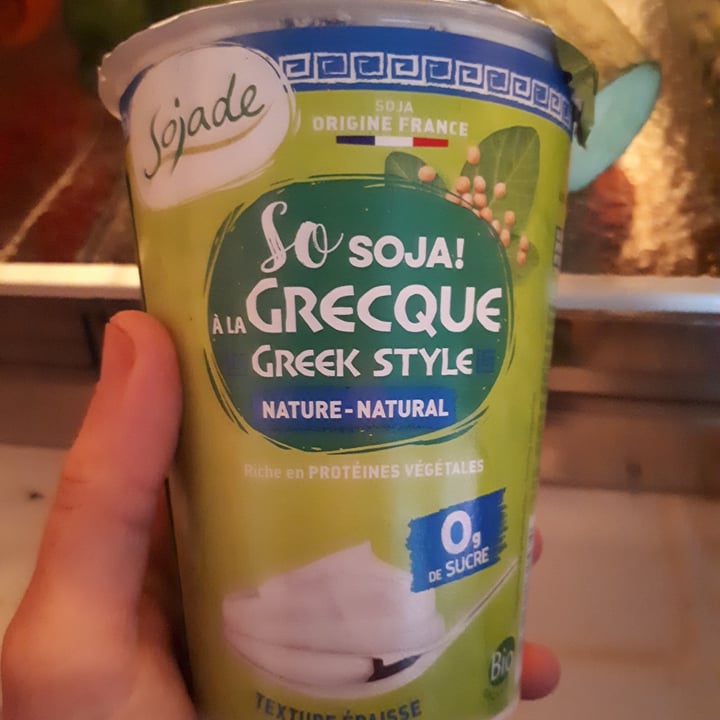 review photo of Sojade So Soja! À la Grecque Nature-Greek Style Natural Soya Yogurt alternative 400g shared by @jeje on 08 Jun 2020 - review