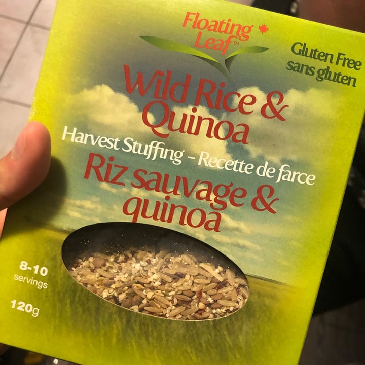 photo of Floating Leaf Harvest Stuffing wild Rice And Quinoa shared by @veggiemermaid on  24 Jun 2021 - review