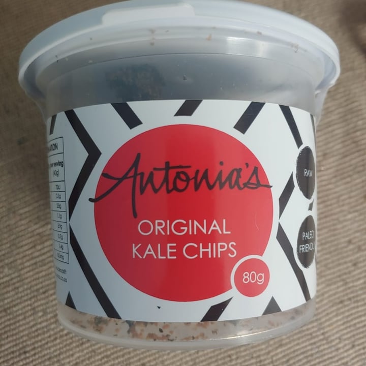 photo of Antonia’s Botanicals Original kale chips shared by @demxnthekid on  17 Nov 2021 - review