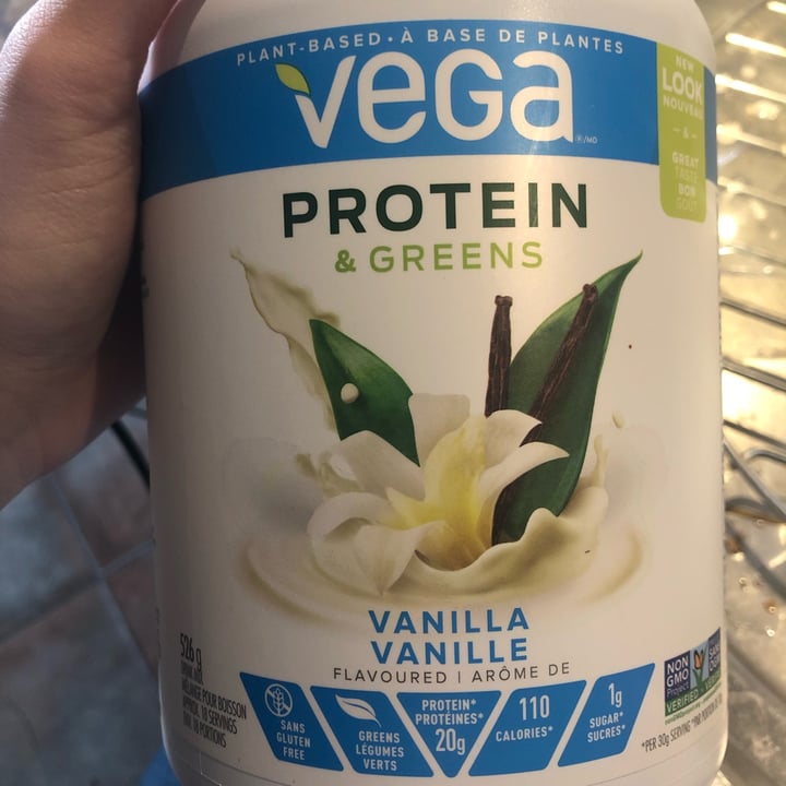 photo of Plant-Based Vega  Protein and greens shared by @weepingwillow0 on  04 Nov 2021 - review