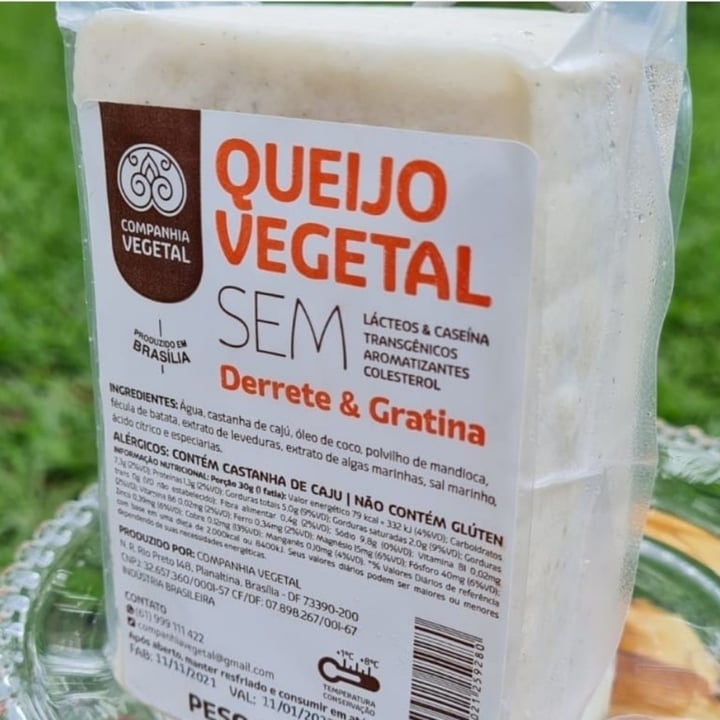 photo of Companhia Vegetal Queijo Vegetal shared by @fbtd on  12 May 2022 - review
