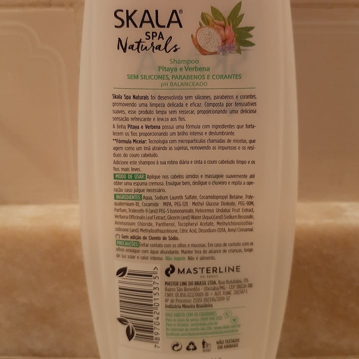 review photo of Skala Shampoo Spa Naturals Pitaya e Verbana shared by @eapucci on 04 Aug 2021 - review