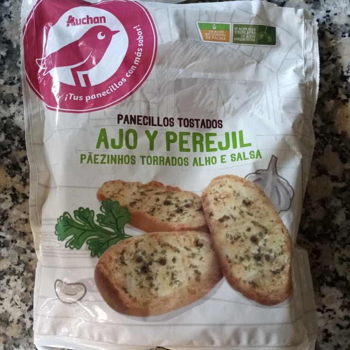 photo of Auchan Panecillos tostados con ajo y perejil shared by @titoherbito on  19 Nov 2020 - review