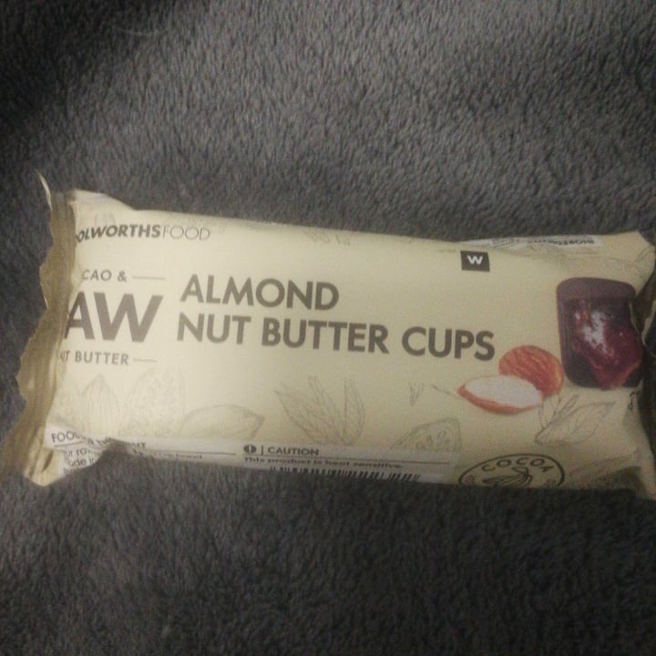 Woolworths Cacao & Raw Nut Butter Almond Nut Butter Cups Review abillion