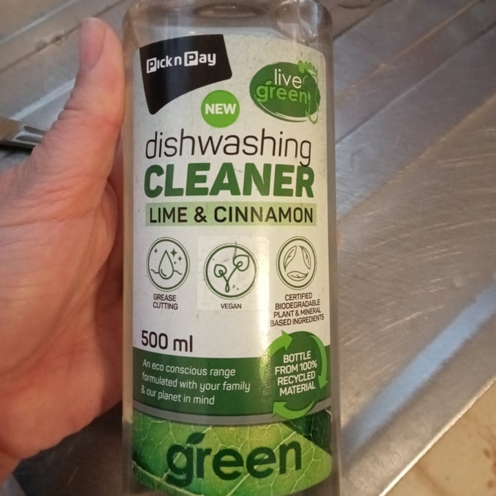 photo of Pick n Pay Dishwashing Cleaner shared by @sandraclara on  05 Mar 2022 - review