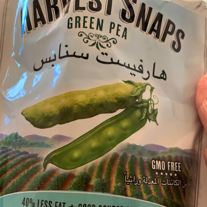 photo of Harvest Snaps Baked Pea and Rice snacks seasoned with Salt shared by @rahaf12317 on  12 Oct 2020 - review