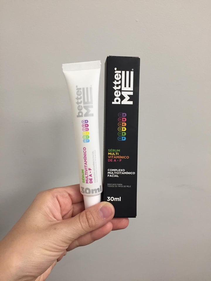 review photo of better me Sérum Multivitamínico A-F shared by @revitojana on 01 Sep 2022 - review