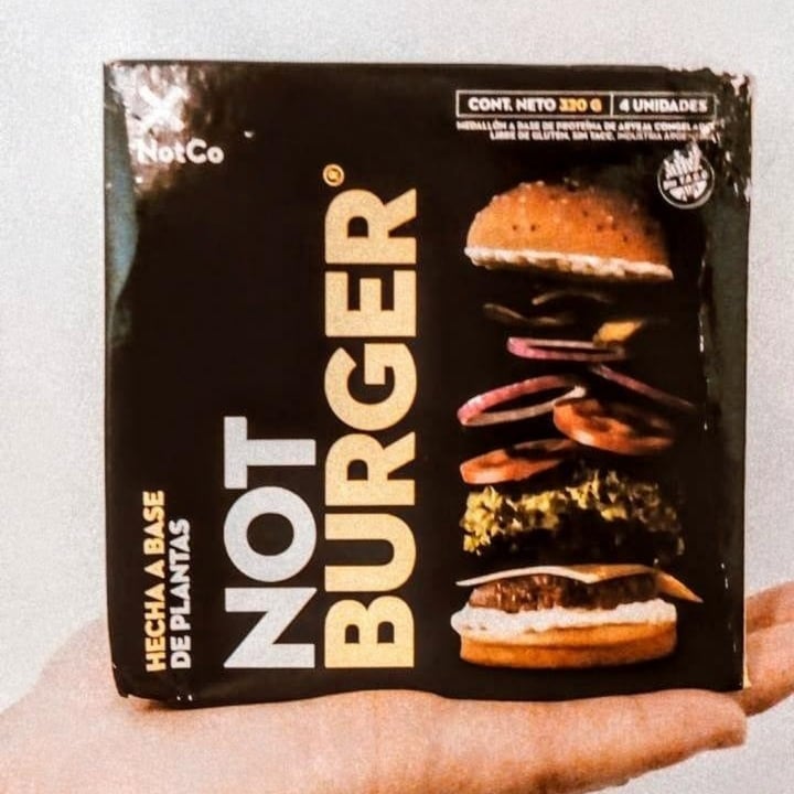 photo of NotCo Not Burger shared by @masinomariapia on  06 Jul 2021 - review