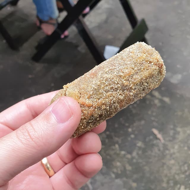 「Croquete De Lentilha」の料理の写真