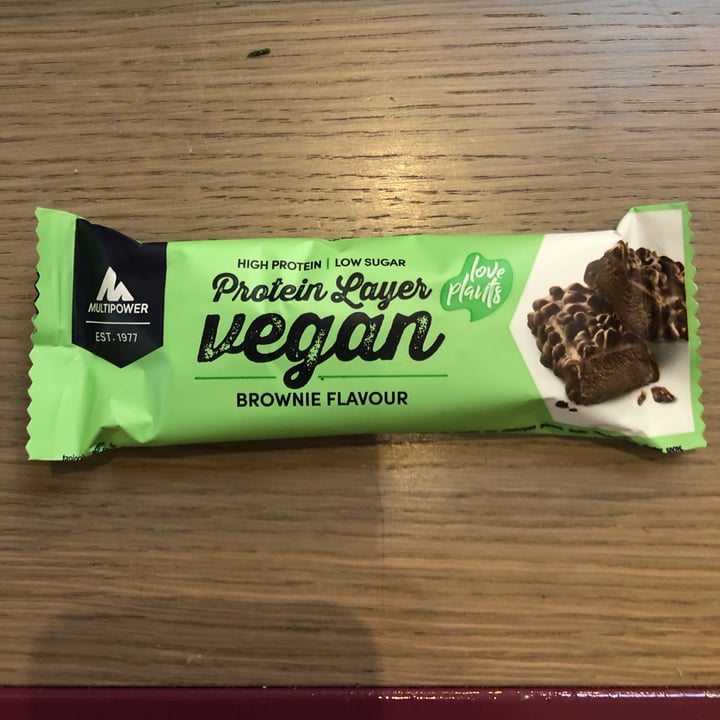 review photo of Multipower Protein Layer Vegan Brownie Flavour shared by @youna on 17 Oct 2022 - review