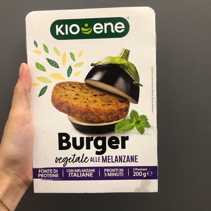 photo of Kioene Burger alle melanzane shared by @giuliettaveg on  05 Nov 2021 - review