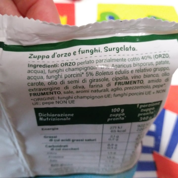 photo of Orogel Virtù di Zuppa - Orzo e Funghi shared by @perlalily on  14 Dec 2022 - review