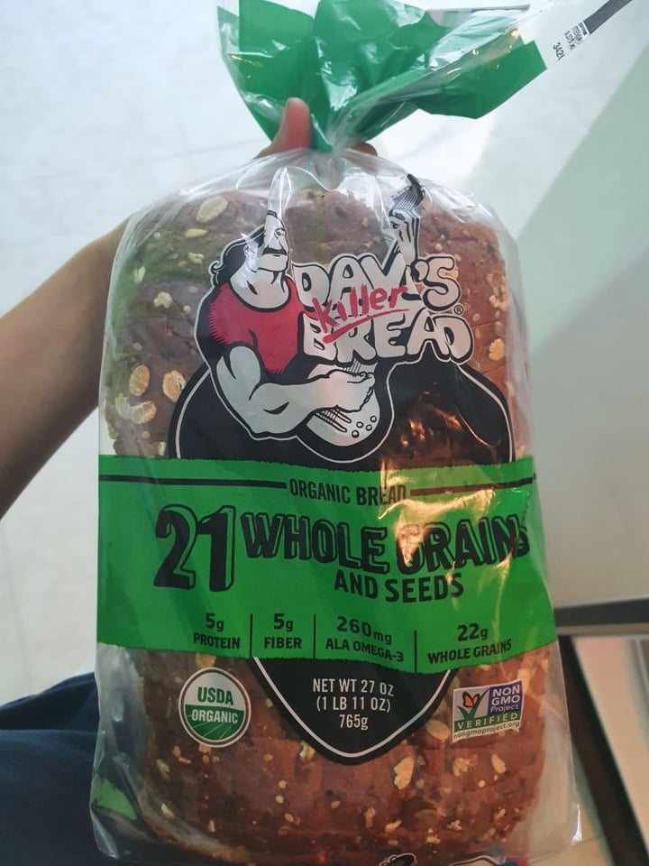 photo of Dave's Killer Bread 21 Whole Grains And Seeds Killer Breads shared by @danquiroz on  24 Apr 2020 - review