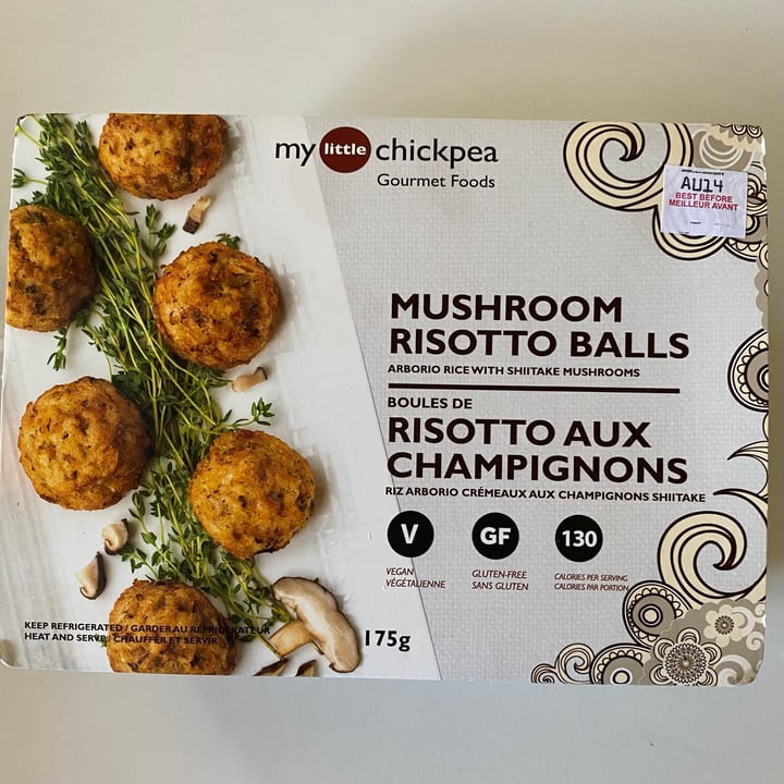 photo of My Little Chickpea Mushroom Risotto Balls shared by @selene00 on  21 Jul 2022 - review