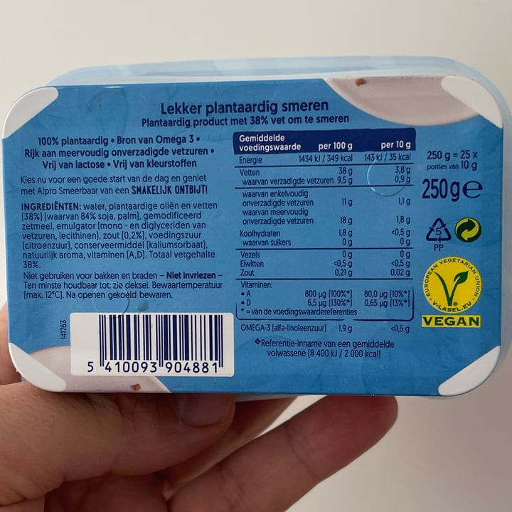 photo of Alpro smeerbaar tartinable shared by @ro-ngodrup-dorje on  21 May 2022 - review