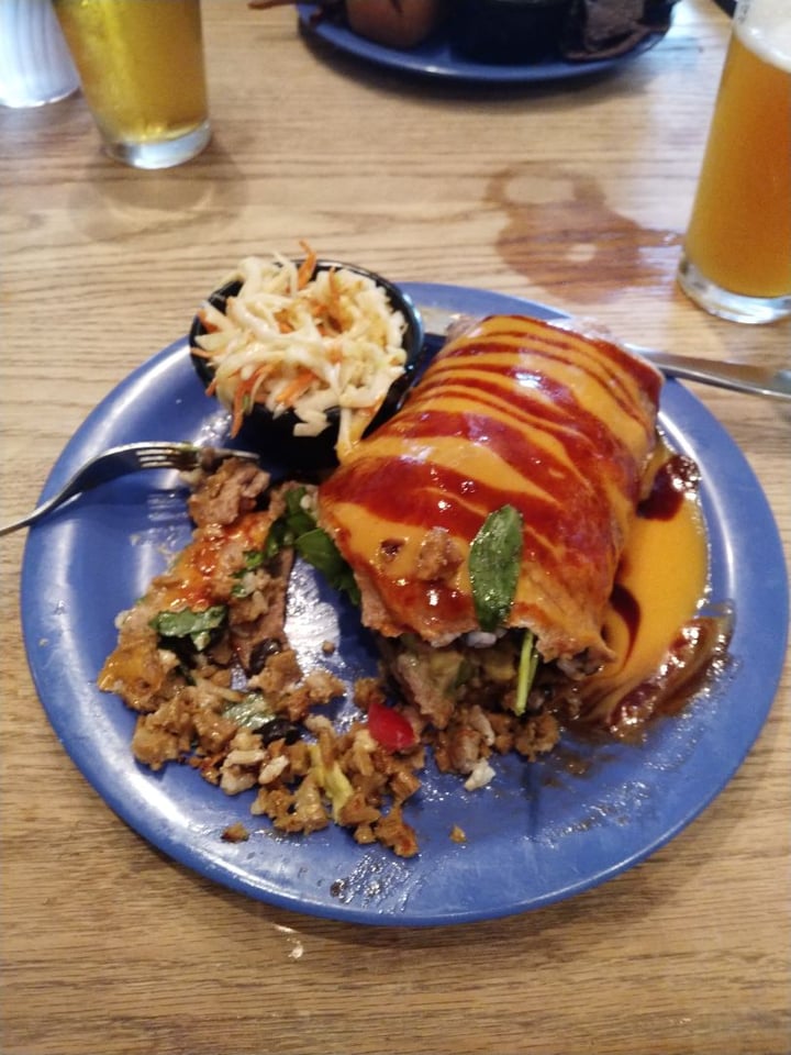 review photo of The Wild Cow Chipotle & Black Bean Wet Burrito shared by @jmount on 07 Sep 2018 - review