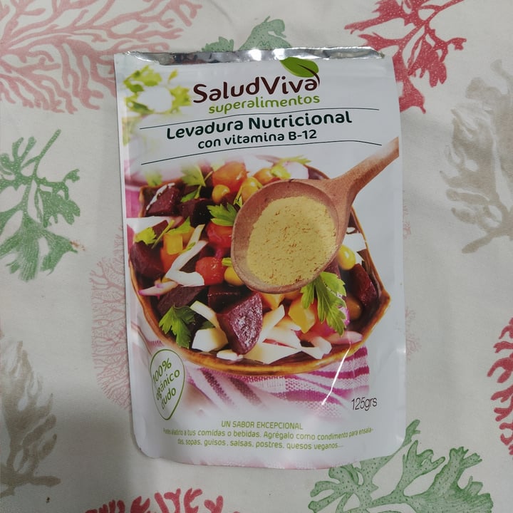 photo of Saludviva Superalimentos Levadura Nutricional con Vitamina B12 shared by @veggiebrocoli on  03 Nov 2020 - review