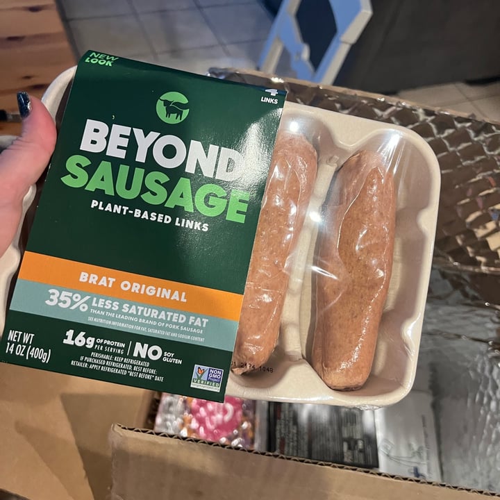 photo of Beyond Meat Sausage shared by @revoltingviolet on  22 Nov 2022 - review