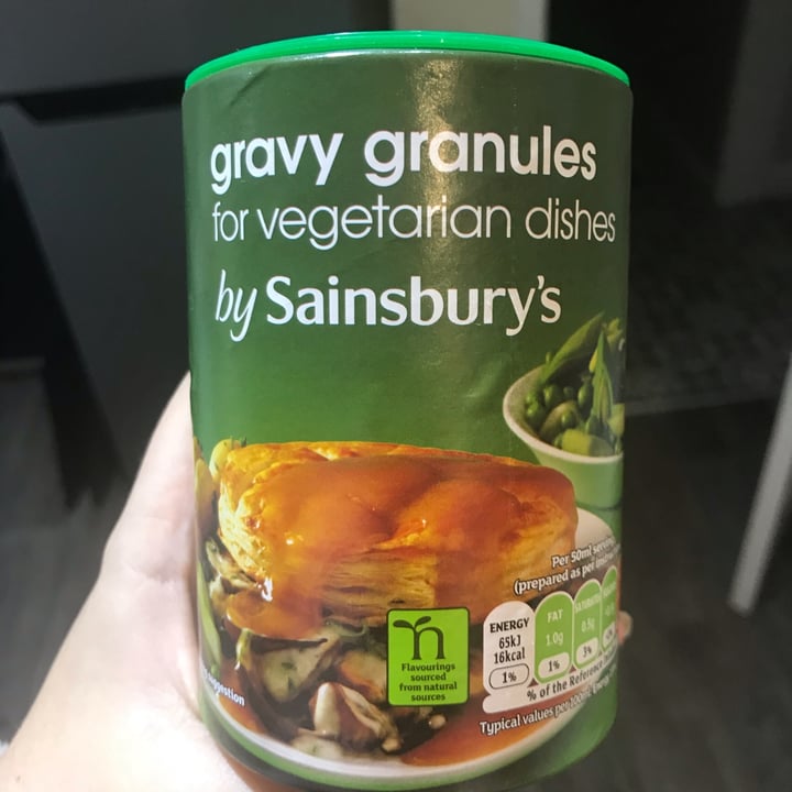 Sainsbury's Gravy Granules for vegetarian dishes Review abillion