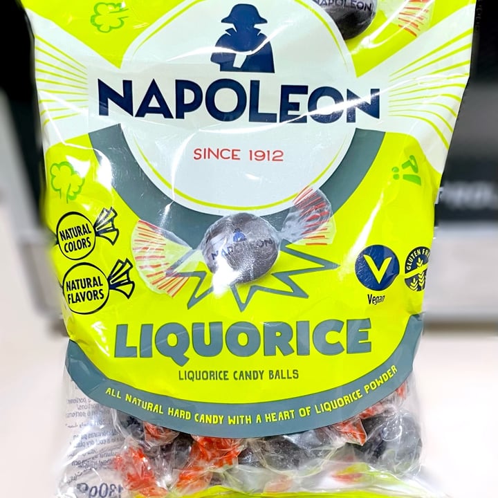 photo of Napoleon Liquorice shared by @thecurvyblondevegan on  15 Jun 2022 - review