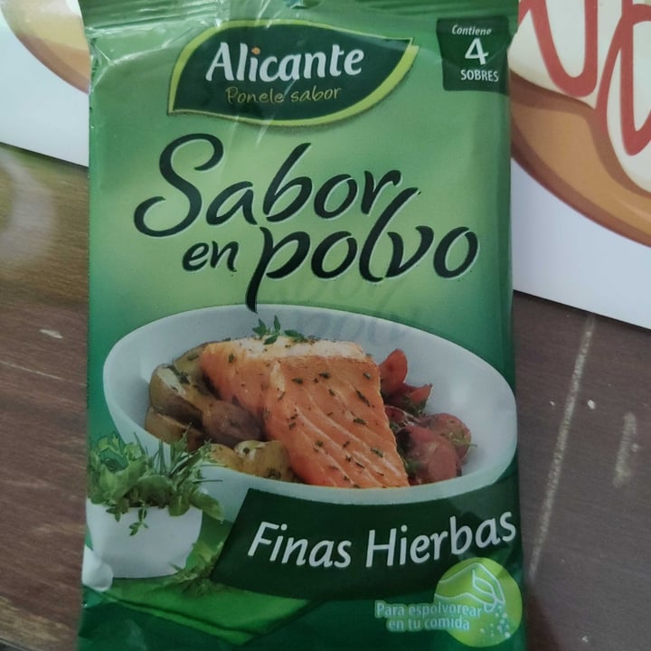 review photo of Alicante Sabor En Polvo Finas Hierbas shared by @gisellebmenendez on 20 Jul 2021 - review
