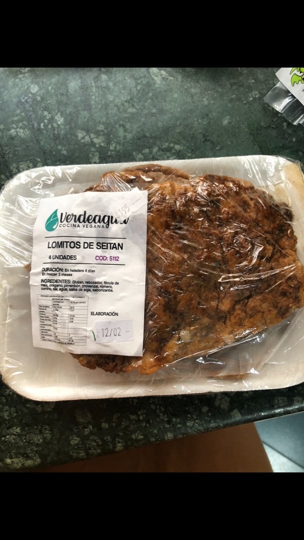 photo of Verdeagua Cocina Vegana Lomito seitan shared by @wandadeluca on  10 Jun 2020 - review