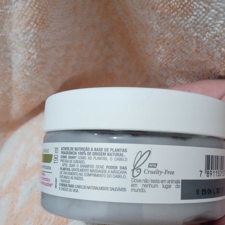 photo of Dove Mascara Poder das Plantas Gerânio shared by @lorew on  22 Apr 2022 - review