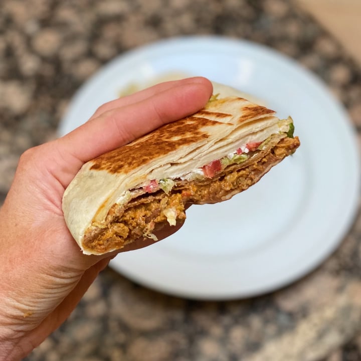 photo of Vegan Van Crunchwrap Supreme shared by @thetreekisser on  10 Jan 2021 - review