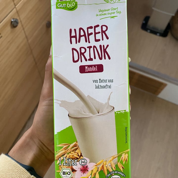 photo of GutBio Hafer Drink - Mandel shared by @bethnicles on  18 Dec 2020 - review