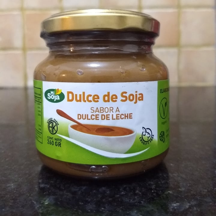 review photo of Mi Soja Dulce de Soja sabor a Dulce de Leche shared by @maria-vgn on 25 Apr 2021 - review