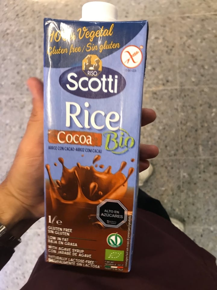 photo of Riso Scotti Leche De Arroz Y Cocoa shared by @mauricioserrano on  24 Feb 2020 - review