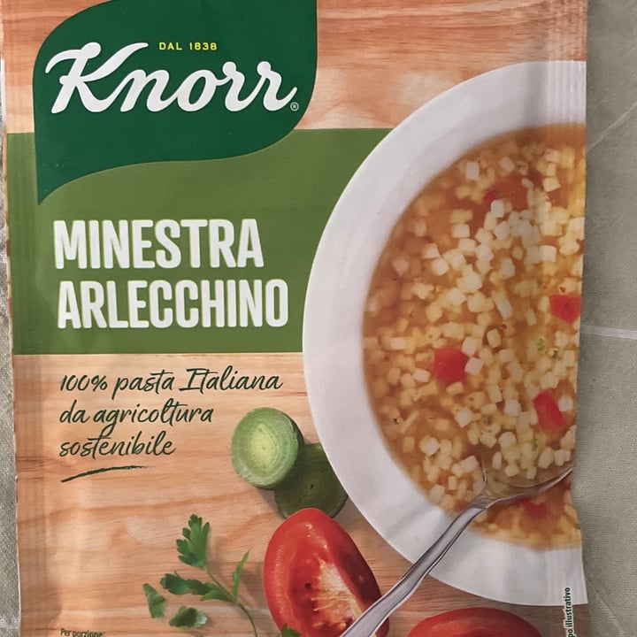 photo of Knorr Minestra Arlecchino shared by @elviradeleo on  01 Apr 2022 - review