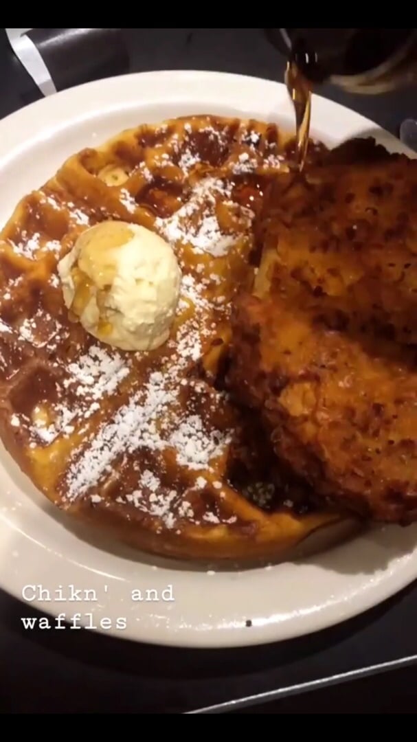 review photo of Champs Diner Chick’n and Waffles shared by @yasminbee on 10 Sep 2019 - review