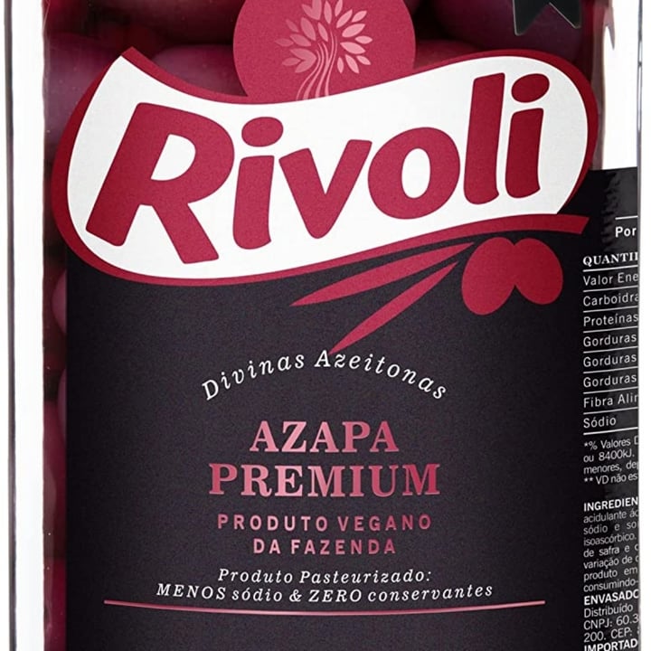 photo of Rivoli Azeitona preta com caroço shared by @miriamrp2021 on  19 Apr 2022 - review