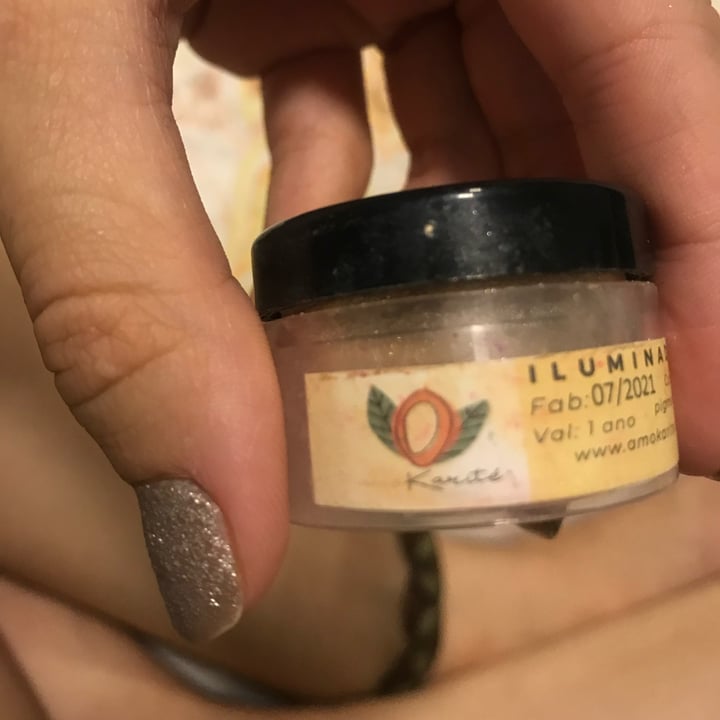 review photo of Amokarite Iluminador shared by @camilarfrf on 09 May 2022 - review