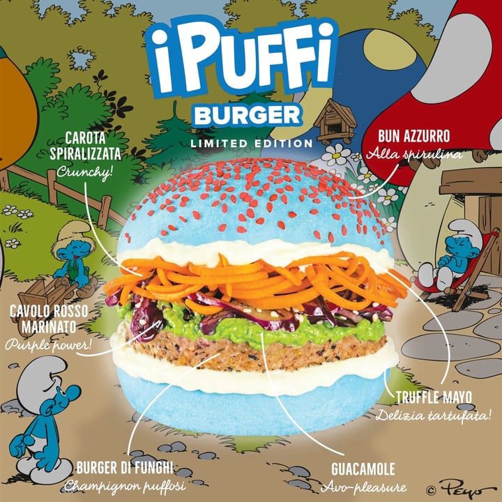 photo of Flower Burger I Puffi burger shared by @serenarinaldi on  28 Apr 2022 - review