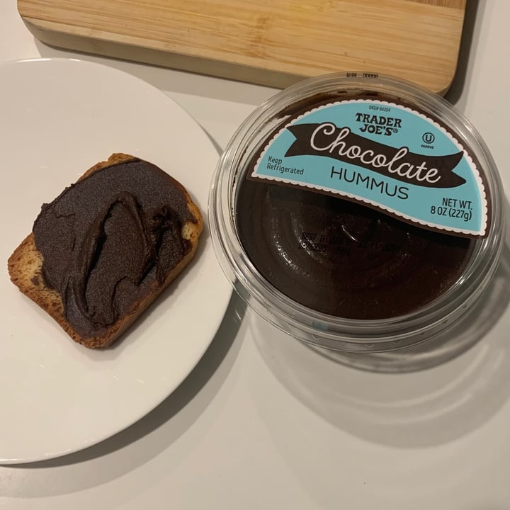 photo of Trader Joe's Chocolate Hummus shared by @hereforareason on  03 Dec 2020 - review