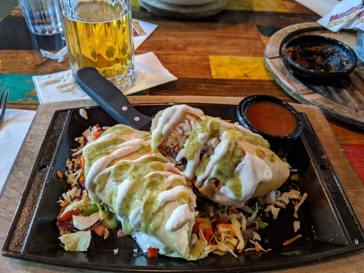 photo of Nacho Daddy Impossible Chimichanga shared by @jmount on  16 Jan 2020 - review