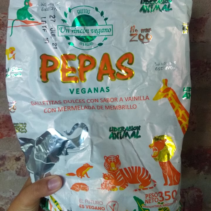 photo of Un Rincón Vegano Pepas Galletitas Dulces con Sabor a Vainilla con Mermelada de Membrillo shared by @estrellafernandez on  10 Mar 2021 - review