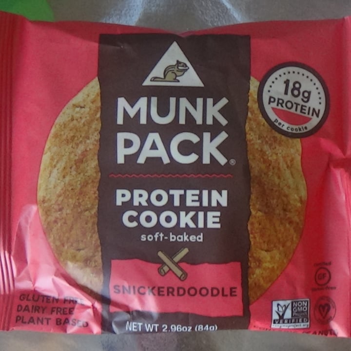 photo of Munk Pack Snickerdoodle Protein Cookie shared by @feelideal on  15 Nov 2020 - review