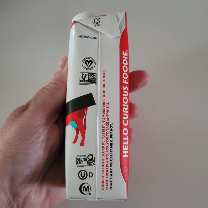 photo of NotCo Not Milk Whole shared by @pigsareawesome on  14 May 2022 - review