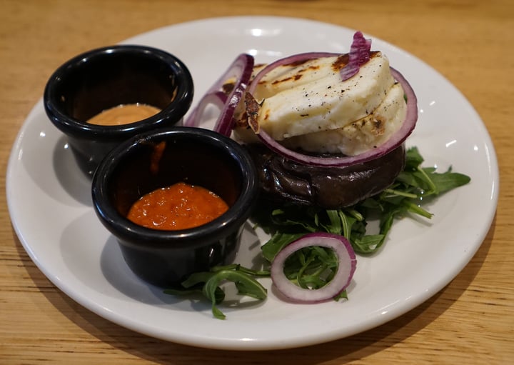 review photo of Mildreds Soho Halloumi Burger (No Bun) shared by @ashleytknight5 on 24 Mar 2018 - review