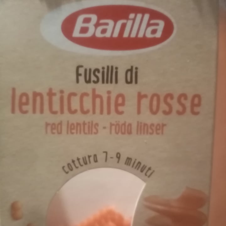 review photo of Barilla Fusilli di lenticchie rosse shared by @carolina89 on 24 Jan 2022 - review